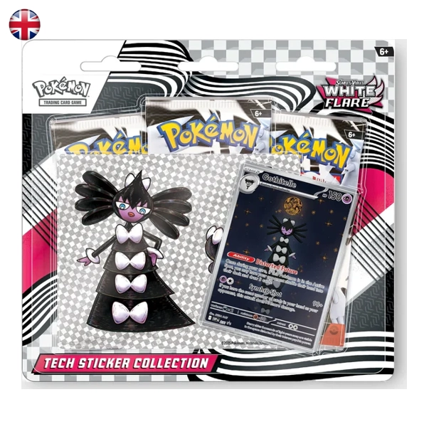 Pokémon White Flare Tech Sticker Collection EN