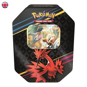 Pokémon Crown Zenith Collectors Tin Galarian Zapdos EN