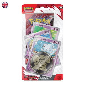 Pokémon Destined Rivals SV10 Premium Togekiss Checklane Blister EN