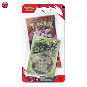 Pokémon Destined Rivals SV10 Zarude Checklane Blister EN