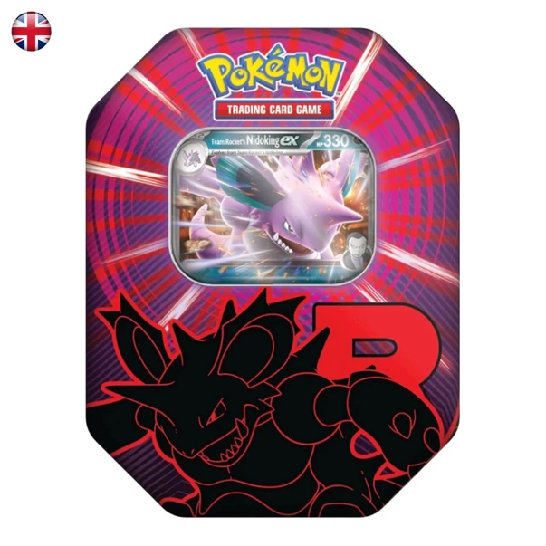 Pokémon 2025 Fall ex Tin Nidoking EN