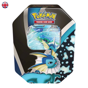 Pokémon Eevee Evolution Vaporeon V Tin EN