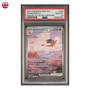 Pokémon PSA 10 Charizard ex #199 EN