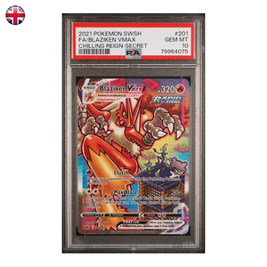 Pokémon PSA 10 Blaziken VMAX #201 EN