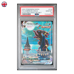 Pokémon PSA 10 Umbreon VMAX #215 EN