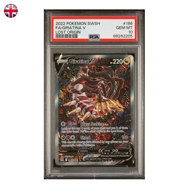 Pokémon PSA 10 Giratina V #186 EN