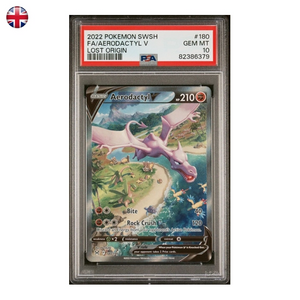 Pokémon PSA 10 Aerodactyl V #180 EN