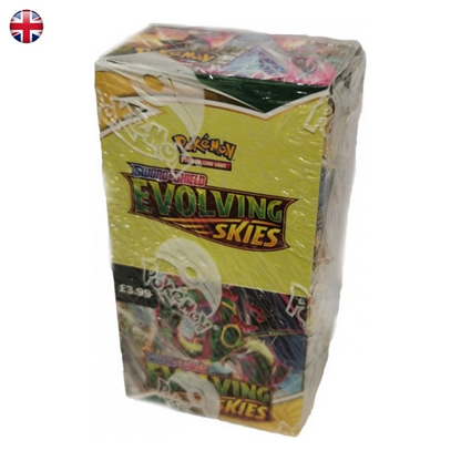 Pokmon Evolving Skies Half Booster Box EN Pokmon Evolving Skies Half Booster Box EN