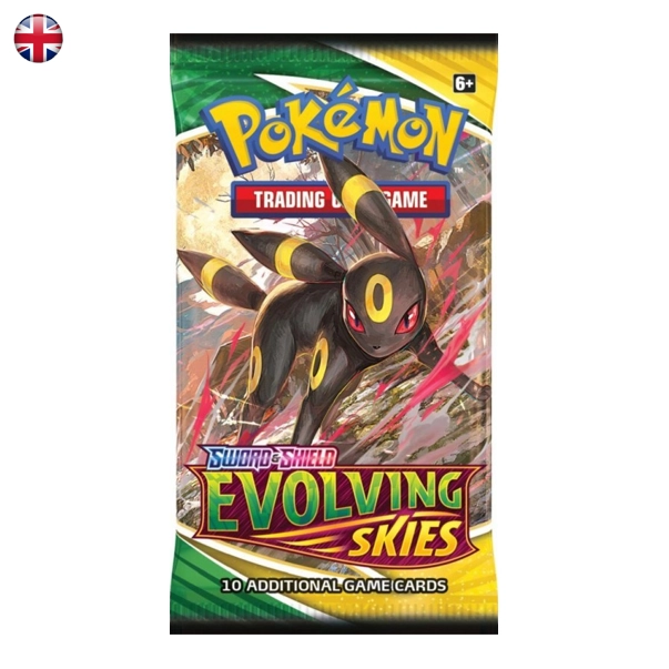 Pokmon Evolving Skies Half Booster Box EN Pokmon Evolving Skies Half Booster Box EN
