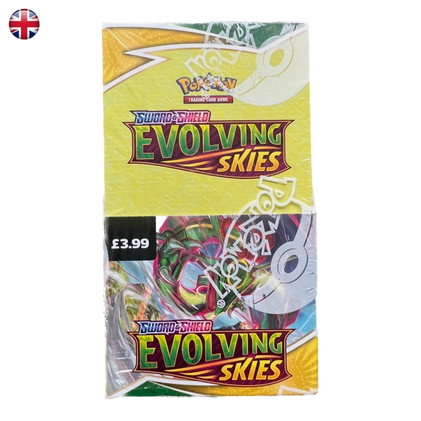 Pokmon Evolving Skies Half Booster Box EN Pokmon Evolving Skies Half Booster Box EN