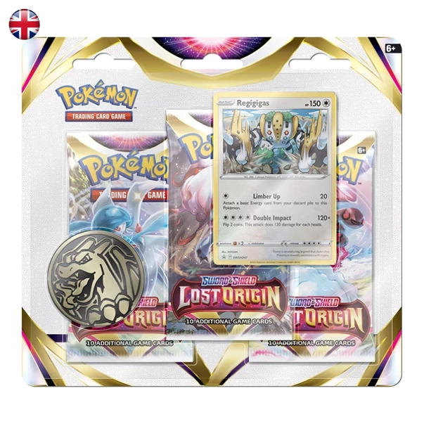 Pokémon Lost Origin Three Pack Blister SWSH11 EN