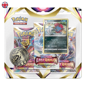 Pokémon Lost Origin Three Pack Blister SWSH11 EN