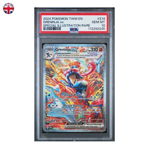 Pokémon PSA 10 Twilight Masquerade Greninja ex #214/167