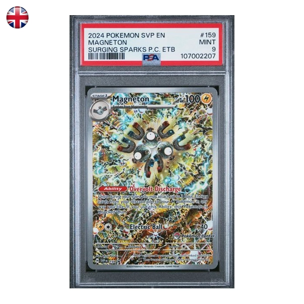 Pokémon PSA 9 Scarlet & Violet Promo Magneton (Pokémon Center Exclusive) #159