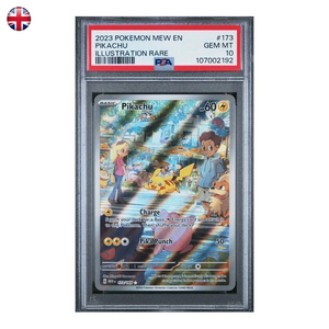 Pokémon PSA 10 SV: 151 Pikachu #173/165