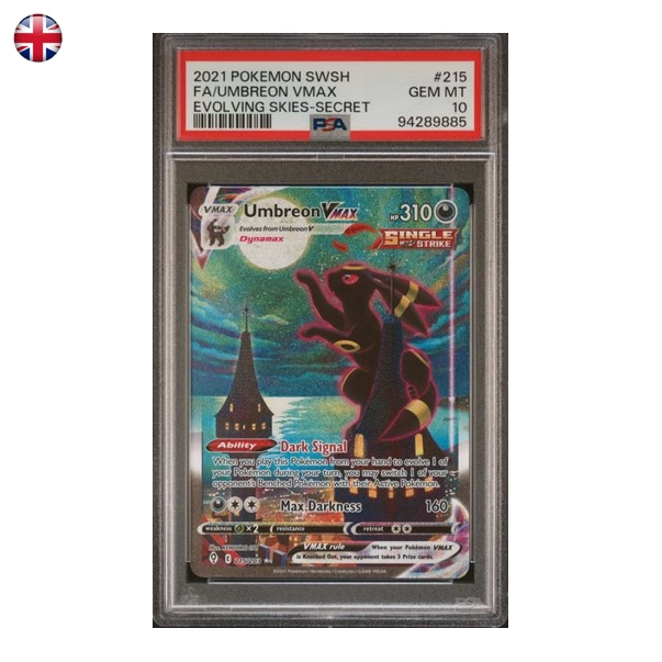 Pokémon PSA 10 Evolving Skies Umbreon VMAX #215/203