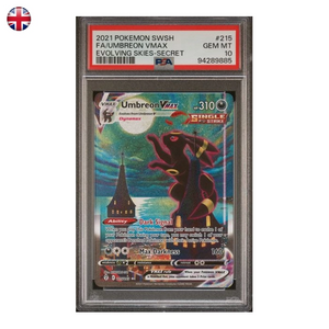 Pokémon PSA 10 Evolving Skies Umbreon VMAX #215/203