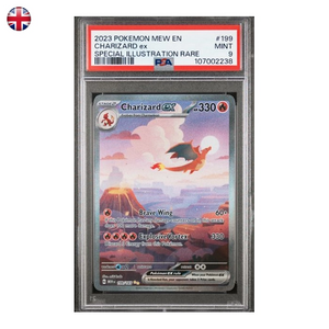 Pokémon PSA 9 SV: 151 Charizard ex #199/165