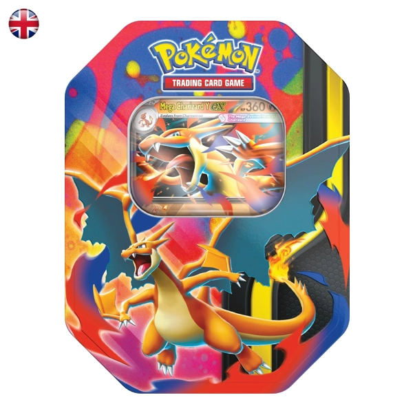 Pokémon 2026 Spring Mega Charizard Y ex Tin EN