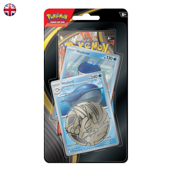 Pokémon Mega Evolution ME01 Wailord Checklane Blister EN