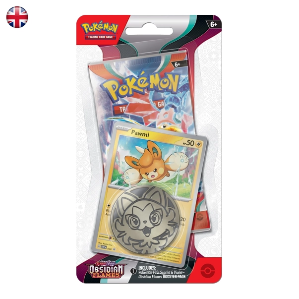 Pokémon Obsidian Flame Checklane Blister Pawmi