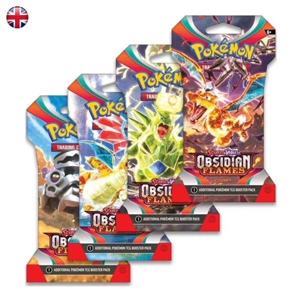Pokémon Obsidian Flames Sleeved Booster Pack