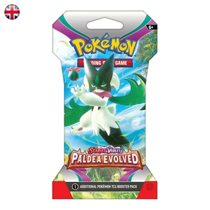 Pokémon Paldea Evolved SV02 Sleeved Booster Pack EN