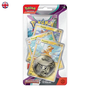 Pokémon Paldea Evolved Pawmot Premium Checklane Blister EN