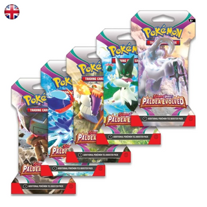 Pokémon Paldea Evolved SV02 Sleeved Booster Pack EN