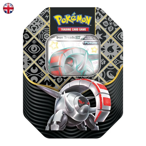 Pokémon Paldean Fates Iron Treads ex Tin EN