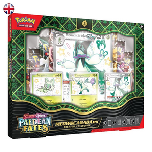 Pokémon Paldean Fates Meowscarada ex Premium Collection EN