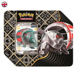 Pokémon Paldean Fates Iron Treads ex Tin Box EN