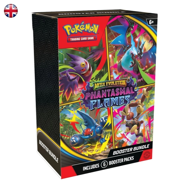 Pokémon Phantasmal Flames ME02 Booster Bundle EN