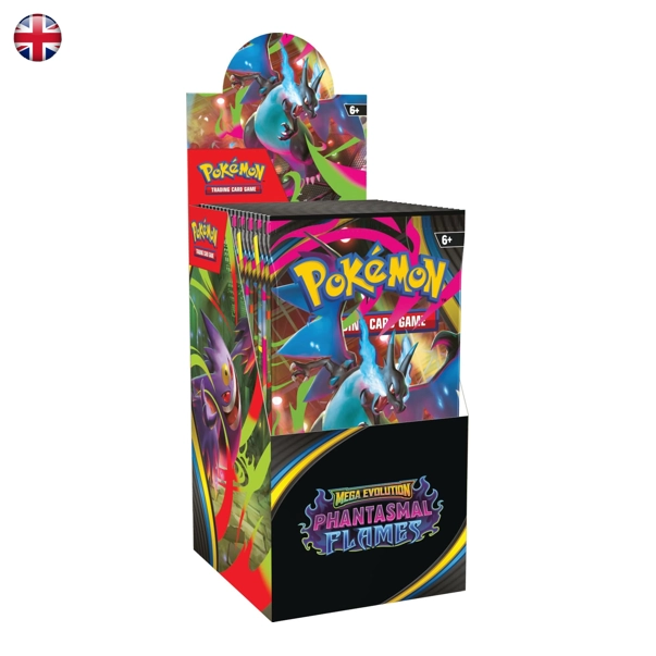 Pokémon Phantasmal Flames ME02 Half Booster Box EN
