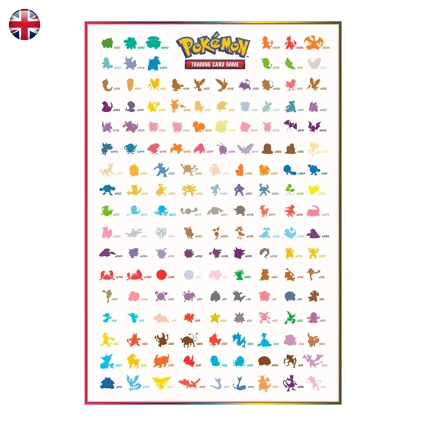 Pokémon 151 Poster Collection SV03.5 EN