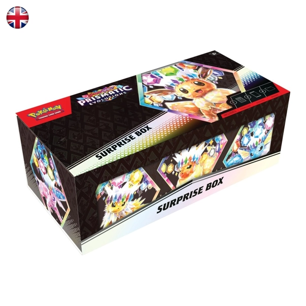 Pokémon Prismatic Evolutions SV8.5 Surprise Box EN