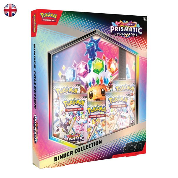 Pokémon Prismatic Evolutions SV8.5 Binder Collection EN