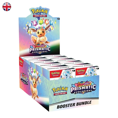 Pokémon Prismatic Evolution Booster Bundle Display SEALED EN