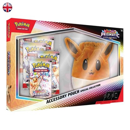 Pokémon Prismatic Evolutions SV8.5 Accessory Pouch Special Collection EN
