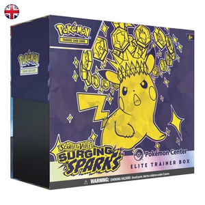 Pokémon Surging Sparks SV08 Elite Trainer Box Pokémon Center EN