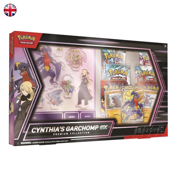 Pokémon Cynthia’s Garchomp EX Premium Collection EN