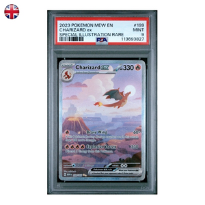 Pokémon PSA 9 151 Charizard #199/165 EN
