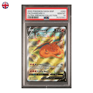 Pokémon PSA 10 Charizard V #SWSH260 EN