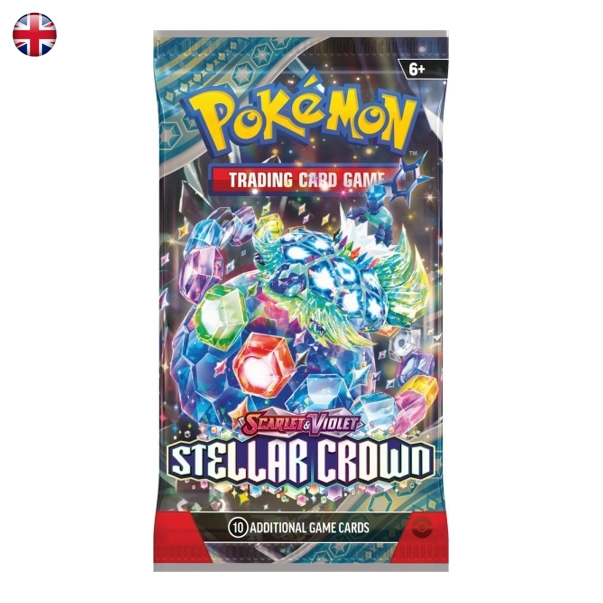 Pokémon Stellar Crown SV7 Booster Pack EN