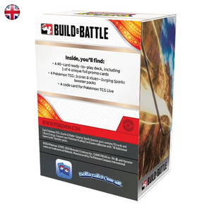 Pokémon Build & Battle Kit Prerelease Box Surging Sparks EN