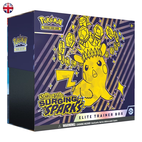 Pokémon Surging Sparks SV08 Elite Trainer Box EN
