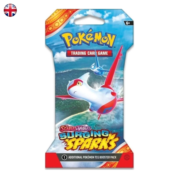 Pokémon Surging Sparks Sleeved Booster Pack EN