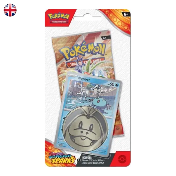 Pokémon Surging Sparks Wooper Blister EN
