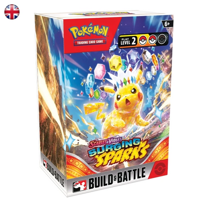 Pokémon Build & Battle Kit Prerelease Box Surging Sparks EN
