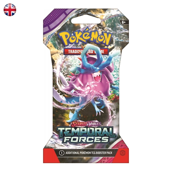 Pokémon Temporal Forces SV5 Sleeved Booster